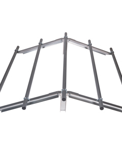 A-rack metal 5800 w/5 perches f/broiler